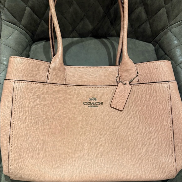 Coach Handbags - Coach Baby Pink Leather Bag